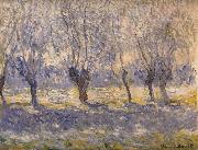 Willows in Haze,Giverny Claude Monet
